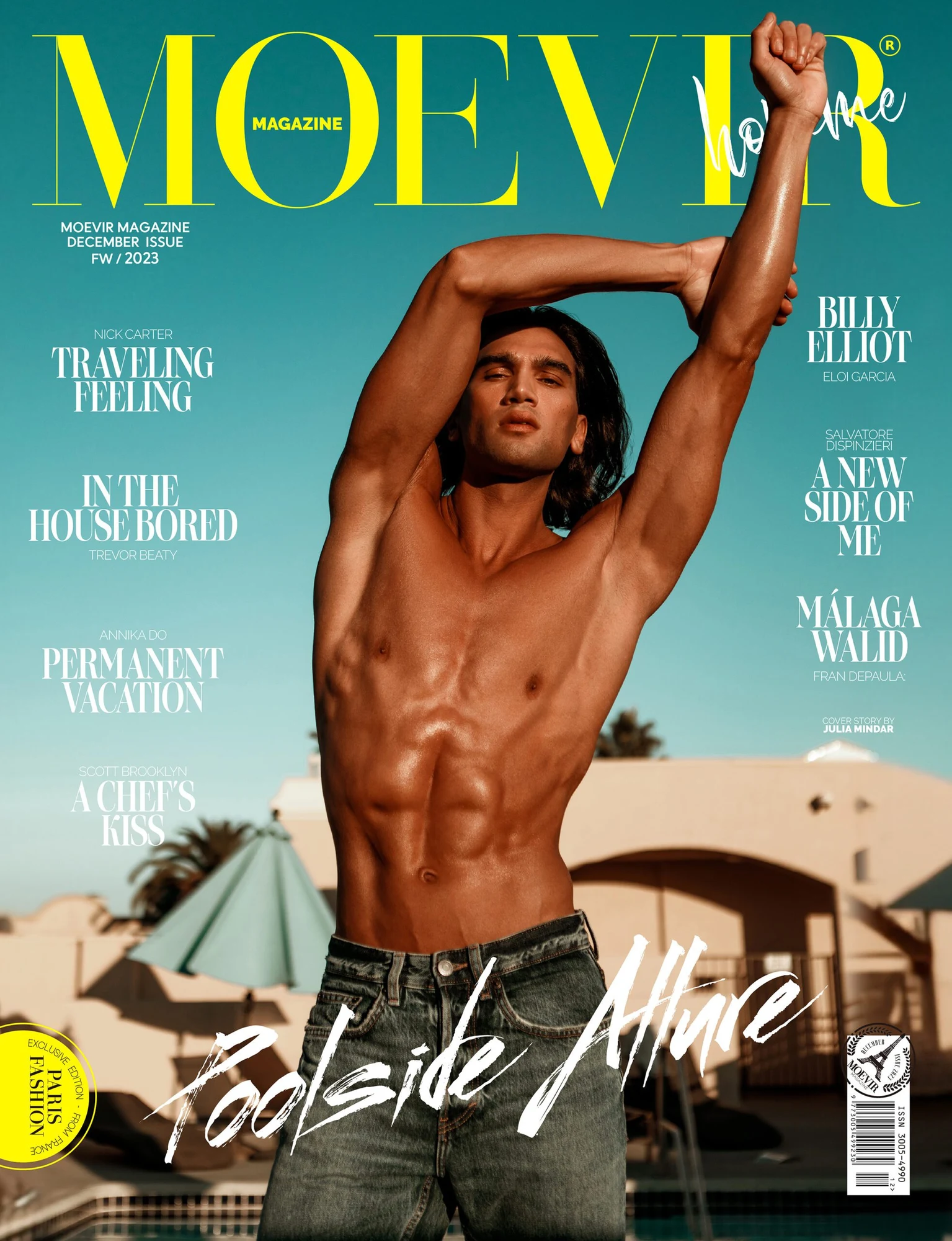Moevir Magazine cover, editorial